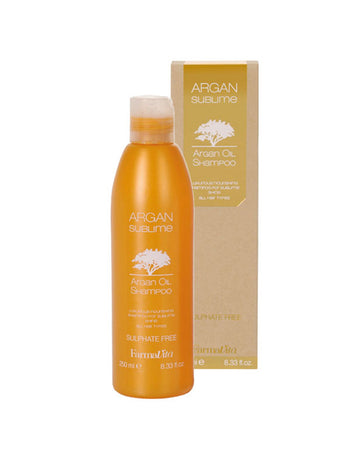 Farmavita Argan Oil Shampoo 250ml - Revitalizing Hair Cleanser for Dry and Damaged Hair